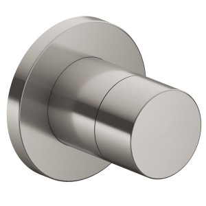 KE 3-Wege Umstellventil IXMO Pure 59548, rund, Edelstahl-finish