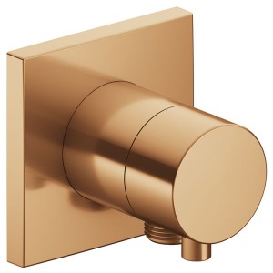 KE Absperrventil IXMO Comf. 59541, eckig Schlauchanschluss, Bronze gebürstet