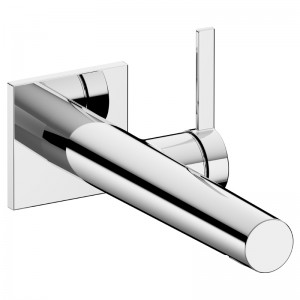 Keuco EHM WT-Mischer IXMO 59516, eckig Wandmontage, 219 mm, verchromt