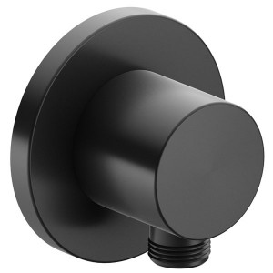 KE Schlauchanschluss IXMO 59547, rund, Schwarzchrom gebürstet