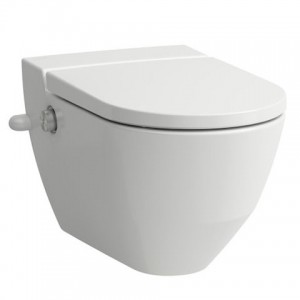LF Wand-Tiefspül-Dusch-WC CLEANET NAVIA 580x360 rimless ext Anschluss LCC weiß