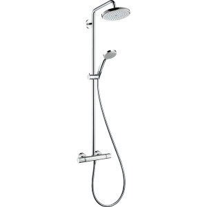 Hansgrohe Croma Showerpipe 220 1jet mit Thermostat, chrom 27185000