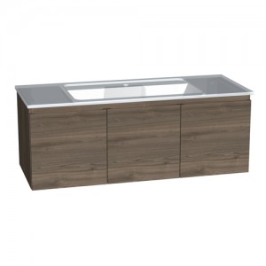 Burgbad Bel Glas-Waschtisch + Unterschrank 1220 PG2  