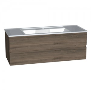 Burgbad Bel Glas-Waschtisch + Unterschrank 1220 PG2  