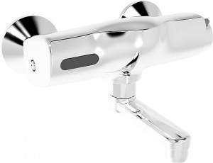 HA Waschtisch-Elektronik-Wand-Batterie Hansaconcerto 6446, Batterie, verchr.