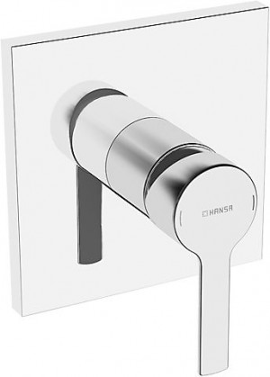 HA Funktionseinheit m. Dekorset Einhand- Br.-Batterie Hansaronda 3.5 8386, chr.