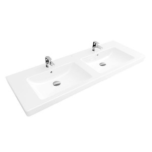 VB SDWT Subway 2.0 7175 1300x470mm 2 3-LArm mittl HL dg Ül Eckig WeißAlpin