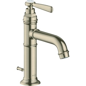 Hansgrohe AXOR Montreux Einhebel-Waschtischmischer 100 mit Ablaufgarnitur, nickel gebürstet 16515820