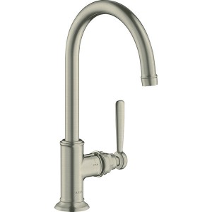 Hansgrohe AXOR Montreux Einhebel-Waschtischmischer 210 ohne Ablaufgarnitur, nickel gebürstet 16518820