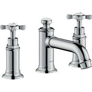Hansgrohe 3-Loch Waschtischarmatur 30 Axor Montreux Kreuzgriff chrom