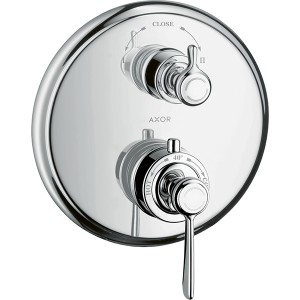 Hansgrohe Thermostat UP Axor Montreux F-Set Hebelgriff chr.mit Absperr-u.Umstellv.