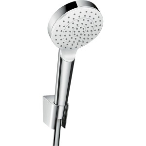 Hansgrohe Brausenset Crometta 1jet EcoSmart 9 l/min/Porter ws./chr.Brauseschl.1600mm