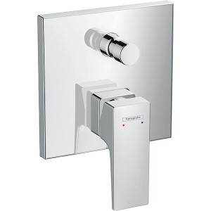 HG Wannenmischer Unterputz Metropol Fertigset chrom