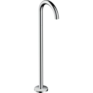 Hansgrohe Wanneneinlauf Axor Uno zur Bodenmontage gebogen chrom
