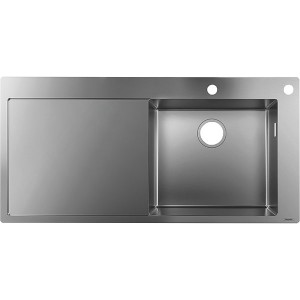 Hansgrohe Einbauspüle 450 mit Abtropffläche S717-F450