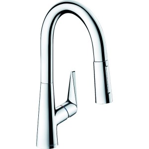 Hansgrohe Spültischmischer Talis S 160 chrom mit Ausziehbrause
