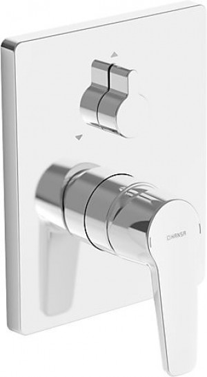 HA Funktionseinh. mit Dekorset Einhand- WA-Batterie Hansapolo 8062 verchromt
