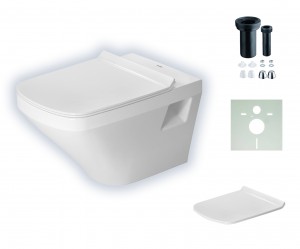 Duravit Durastyle wandhängendes-Tiefspül-WC mit WonderGliss-Beschichtung 25360900001