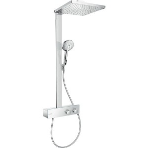 Hansgrohe Showerpipe Raindance E 300 1jet 350 ST EcoSmart 9 l/min chrom