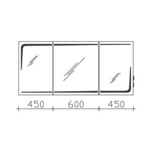 Pelipal Solitaire 7005 Spiegelschrank 1500