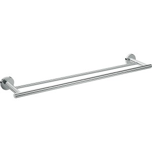 Hansgrohe Doppel-Badetuchhalter Logis Universal chrom