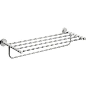Hansgrohe Handtuchablage mit Badetuchhalter Logis Universal chrom