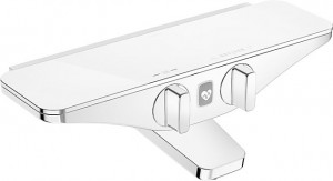 HA Wannen-Thermostat-Batterie Hansaemotion 5864 2172 82, weiß/chrom