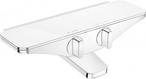 HA Wannen-Thermostat-Batterie Hansaemotion 5864 2171 82, weiß/chrom