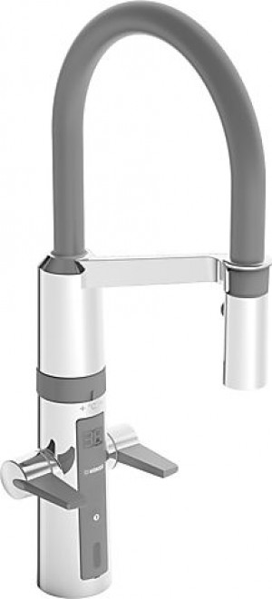 HA Spültisch-Elektronik-Einlochbatterie Hansafit 6525 2213 verchromt