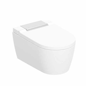 Geberit AquaClean Sela WC-Komplettanlage Wand-WC weiß / glanzchrom