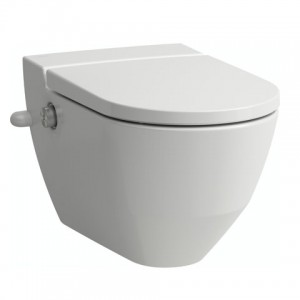 LF Wand-Tiefspül-Dusch-WC CLEANET NAVIA 580x360 rimless ext Anschluss weiß matt