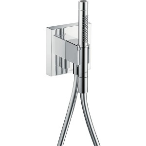 Hansgrohe Schlauchanschl.u.Brausenhalter Axor Starck Organic chrom Starck Stabhandbr.