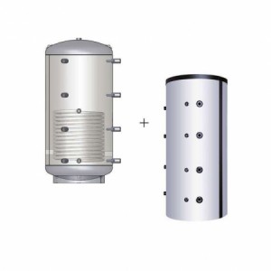 Austria Email Pufferspeicher PSR-5000 - Mit Isolierung Mit Rohrregister
