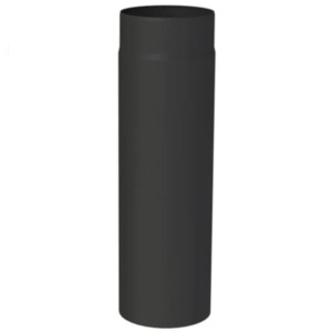 Rockytherm Rauchrohr 500 mm, DM120, Farbe: Schwarz