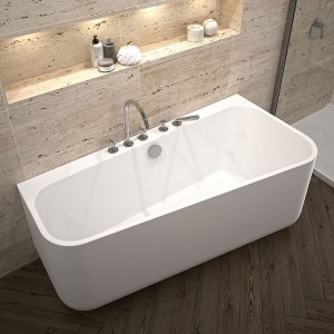 Repabad Seed 155 F Wand links freistehende Badewanne 155x75