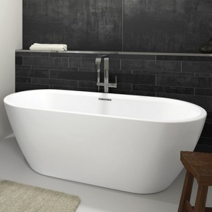 Riho INSPIRE 180x80 cm, freistehend weiß