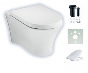Roca Nexo wandhängendes Tiefspül WC Roca Nexo wandhängendes Spülrandlos A34664L000