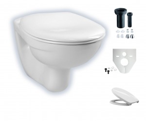 Rocky Plus wandhängendes Tiefspül-WC