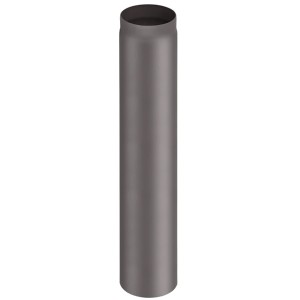 Rockytherm Rauchrohr 1000 mm, DM130, Farbe: Grau