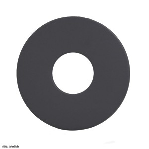 Rocky Mauermuffe 7cm, DM80, Farbe: Schwarz