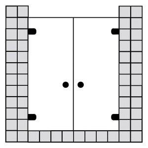 Sprinz BS-Dusche Rahmenlos, Tür in Nische 1000x2000 kristall hell / chrom/silber hochglanz,B:1000 H:2000 mm