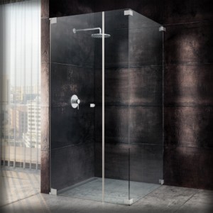 Sprinz Nexa Pendeltüren oder Tür nach außen öffnend, Ecke, 900x 900x 2000 mm