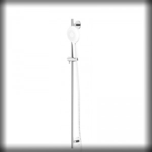 Steinberg Serie 100 Brausestange mit Gleiter, Höhe: 900 mm