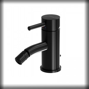 Steinberg Serie 100 S Einhebelmischer mit Zugstangengarnitur, matt schwarz