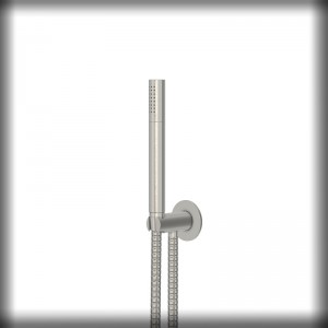 Steinberg Serie 100 Handbrausegarnitur, nickel gebürstet