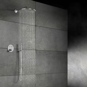 Steinberg Serie 100 "Rain Shower" Regenbrause Ø  400 mm X 8 mm mit "Easy-clean" system, chrom