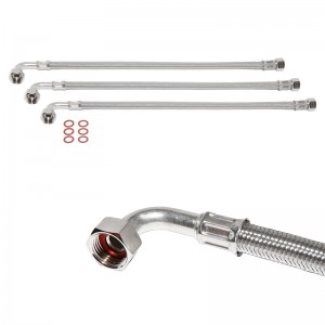 Steinberg Serie 100 Set Anschlusschläuche für externen Wannenauslauf