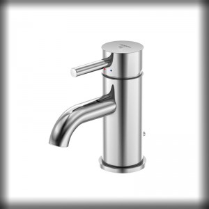 Steinberg Serie 100 Waschtisch-Einhebelmischer, mit Ablaufgarnitur, chrom