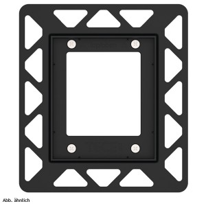 TECE Urinal-Einbaurahmen für flächenbündige Montage schwarz