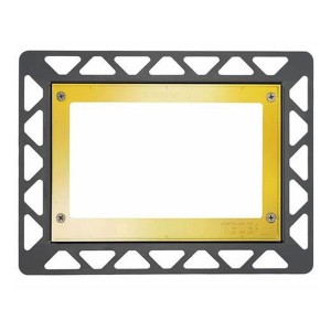 TECE WC-Einbaurahmen für flächenbündige Montage vergoldet